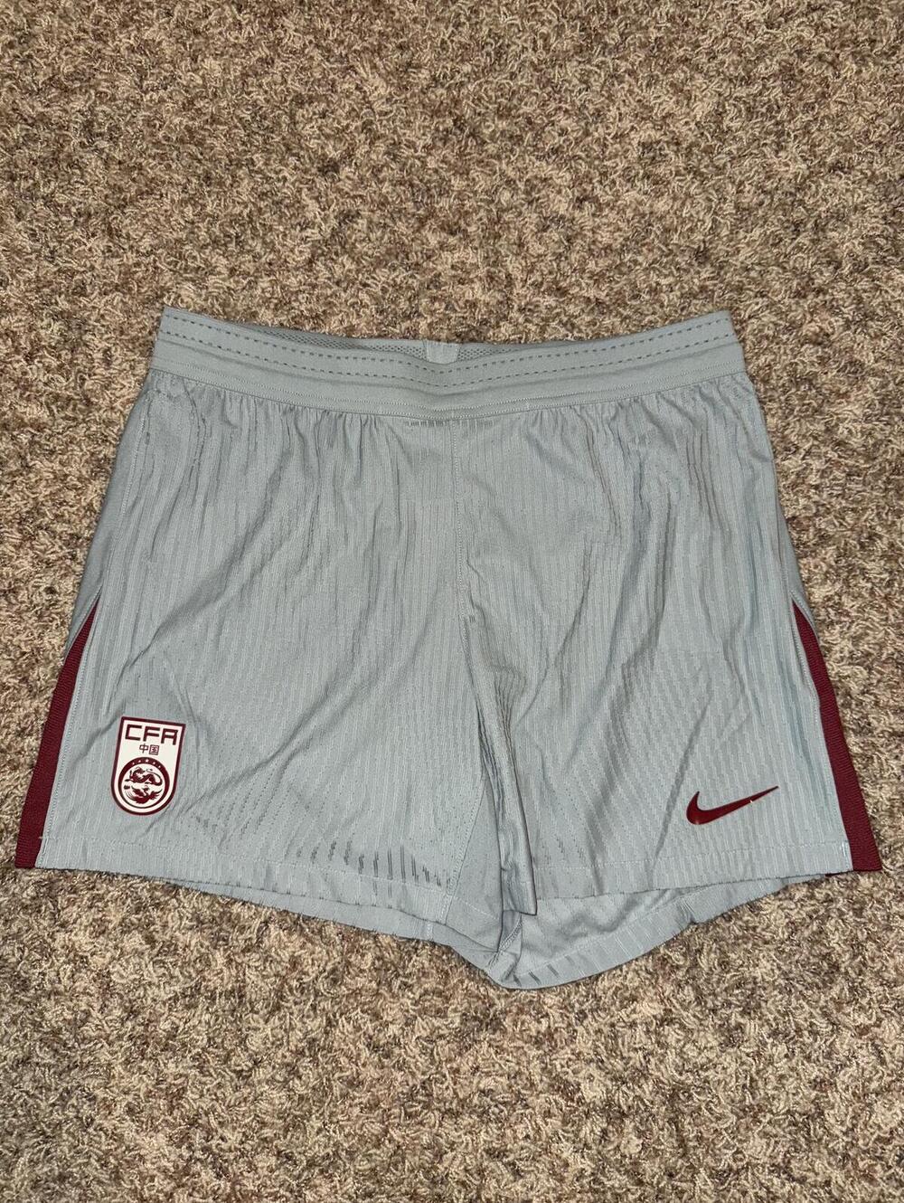 Nike Men’s China National Team Association Football Soccer Shorts Sample